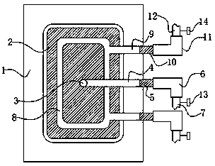 Molding device for 3D curved glass