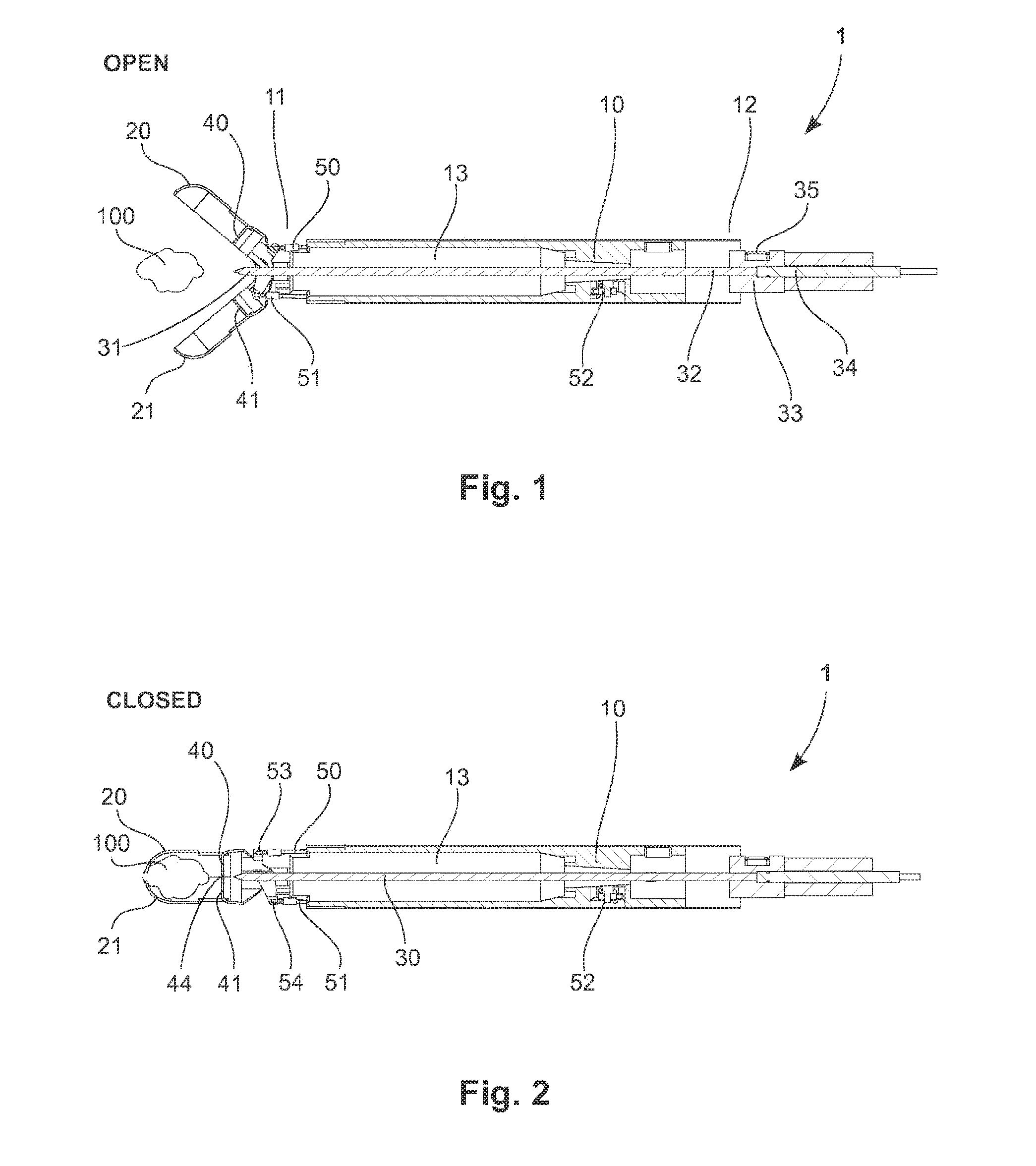 Endoscopic device for multiple sample biopsy