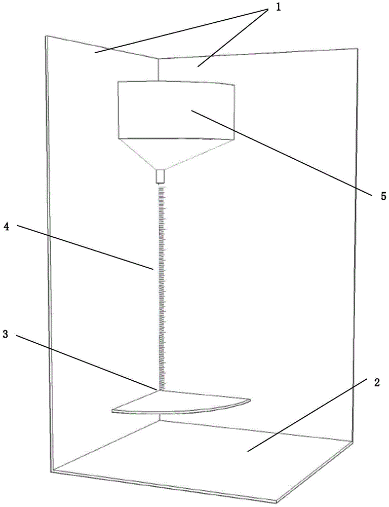 Quantitative determining device for saturated surface dry state of fine aggregates and method thereof