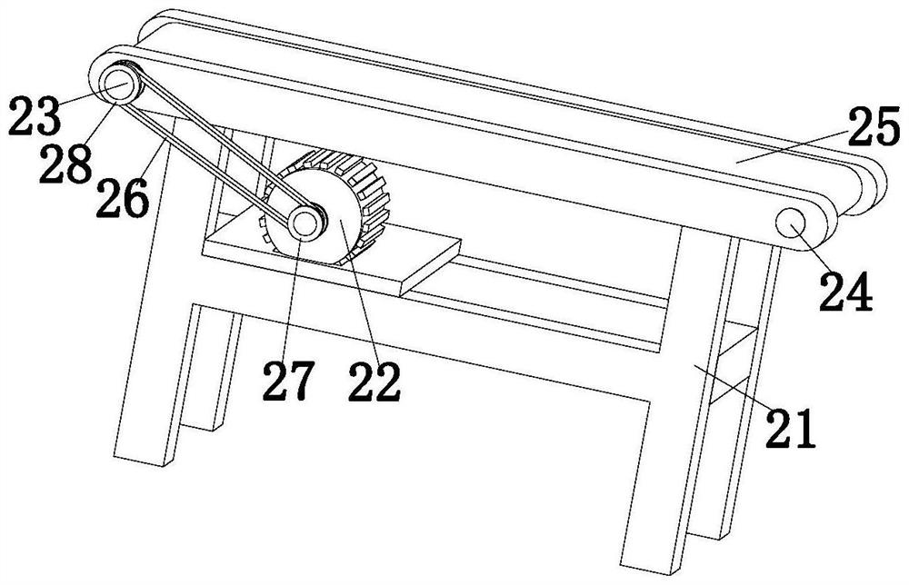 Polishing device for machining of relay framework