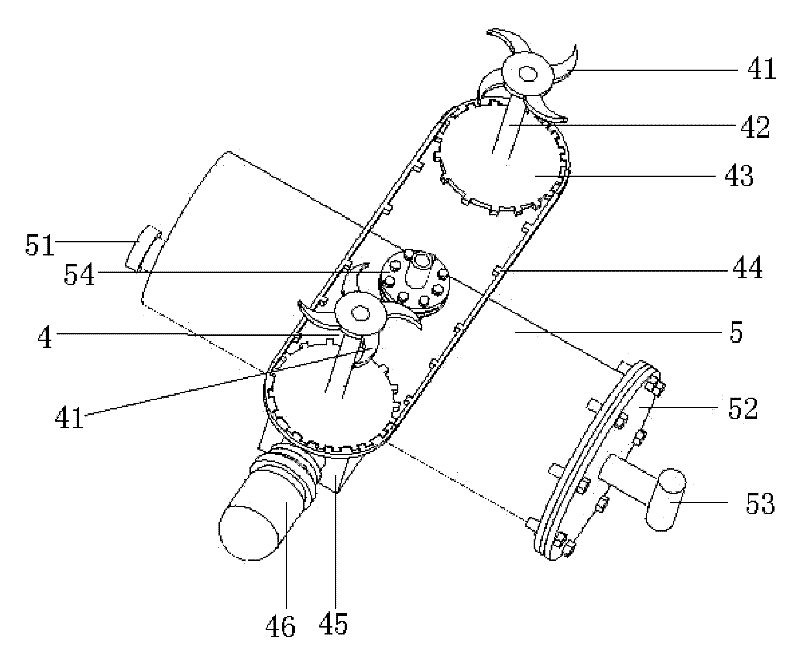 Automatic back-washing combined filter