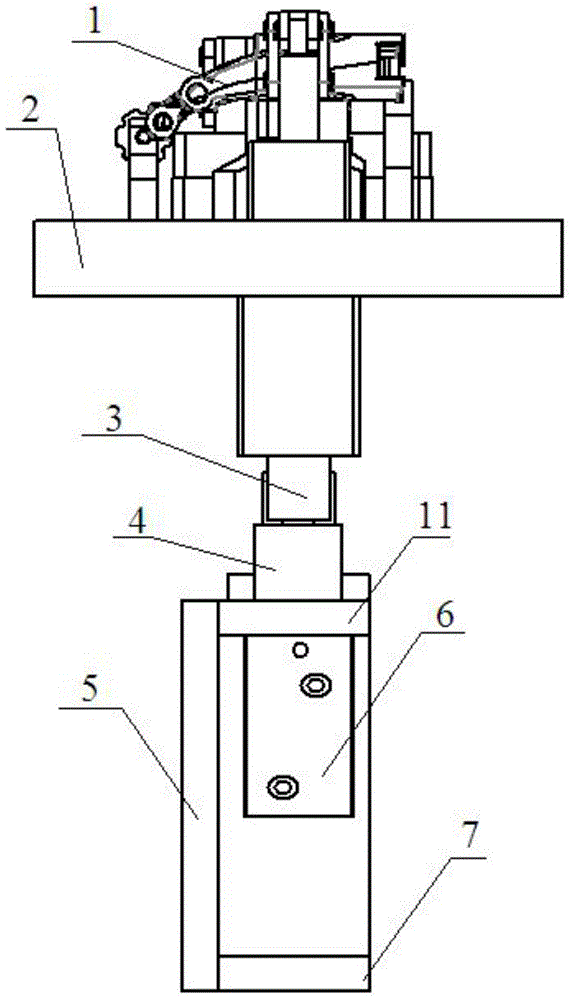 Multi-station machine tool for machining air intake and exhaust rocker arms of automobile and air intake and exhaust rocker arm machining method thereof