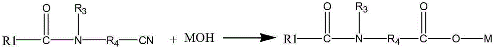 Method for synthesizing N-fatty acyl group amino acid