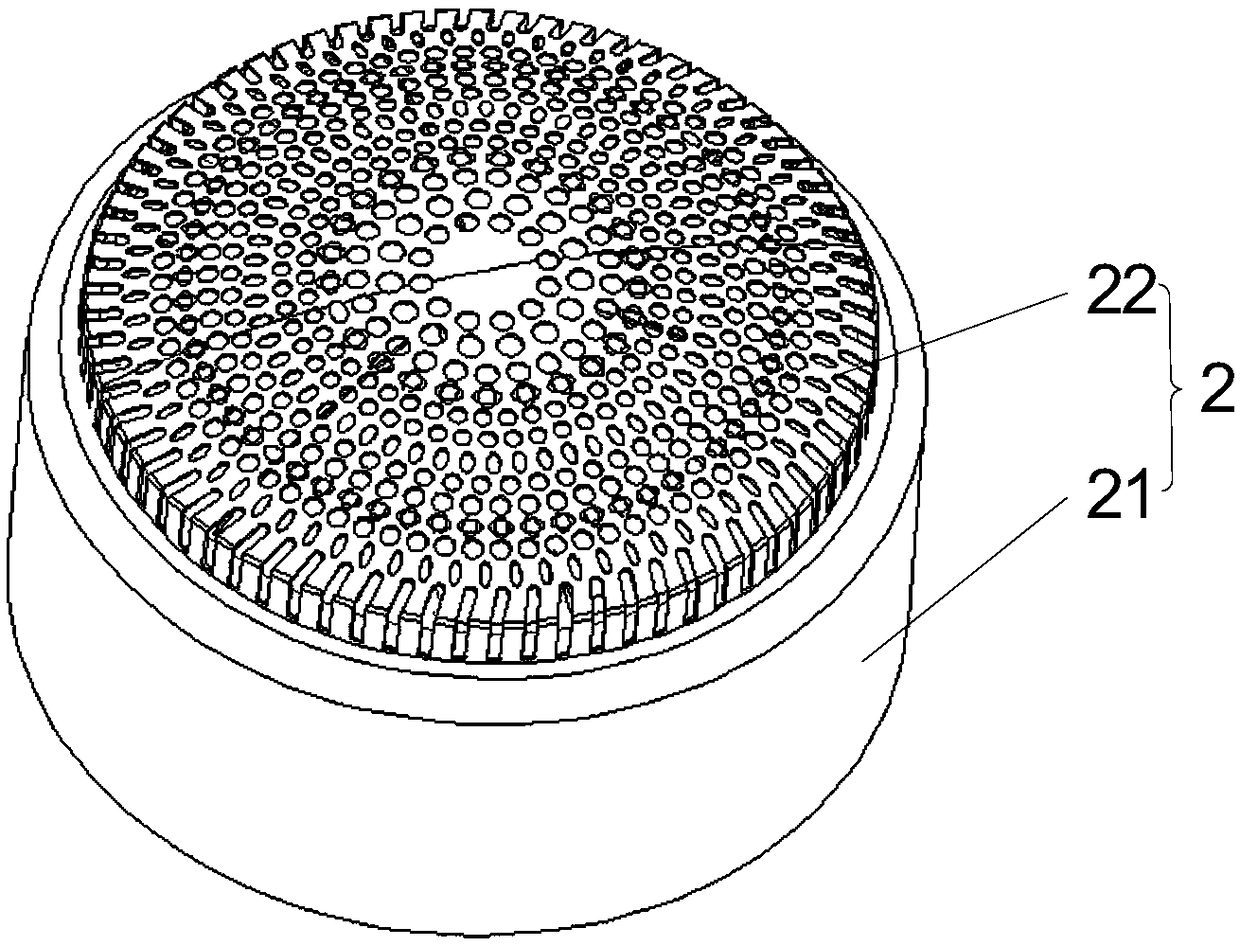 Shaver and rotating cutting knife head thereof