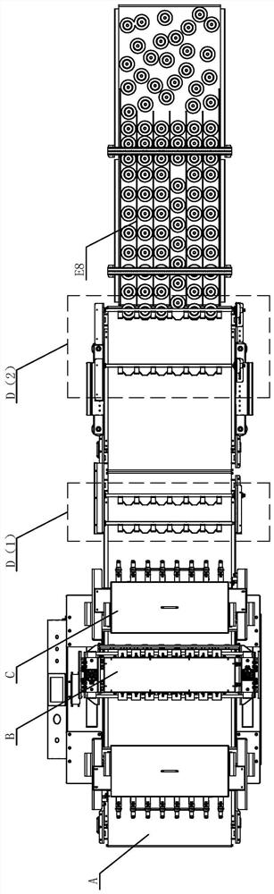 Fully automatic multiple adjustable fluid filler injecting production equipment and filler injecting technology