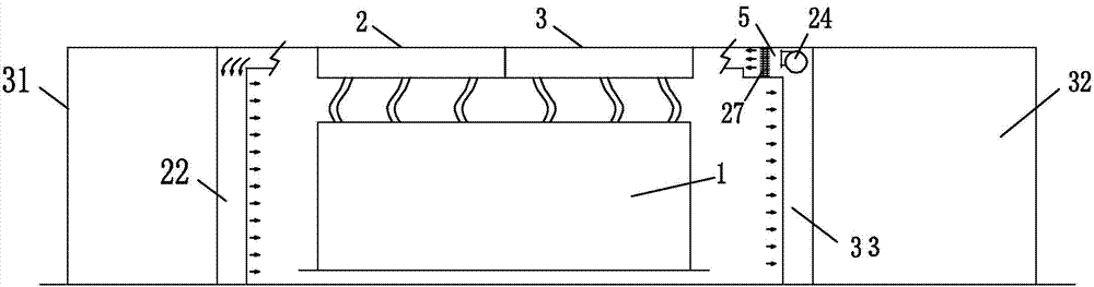 Scale model test platform for large space airflow distribution