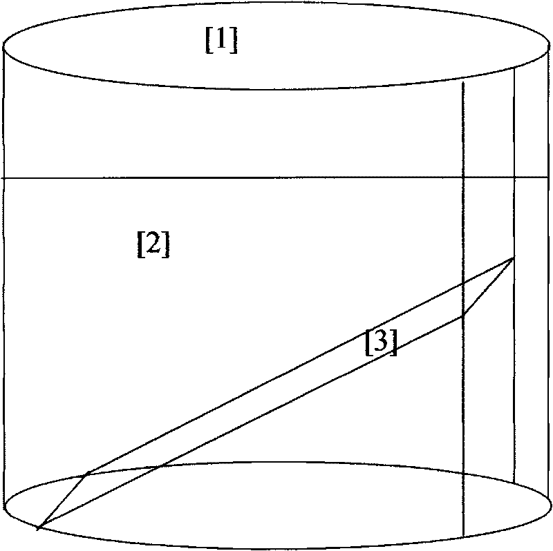 Preparation method of columnar monocrystal nano-TiO2 array film