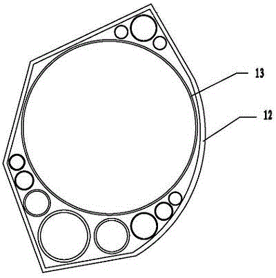 A construction method of deep foundation pit support structure