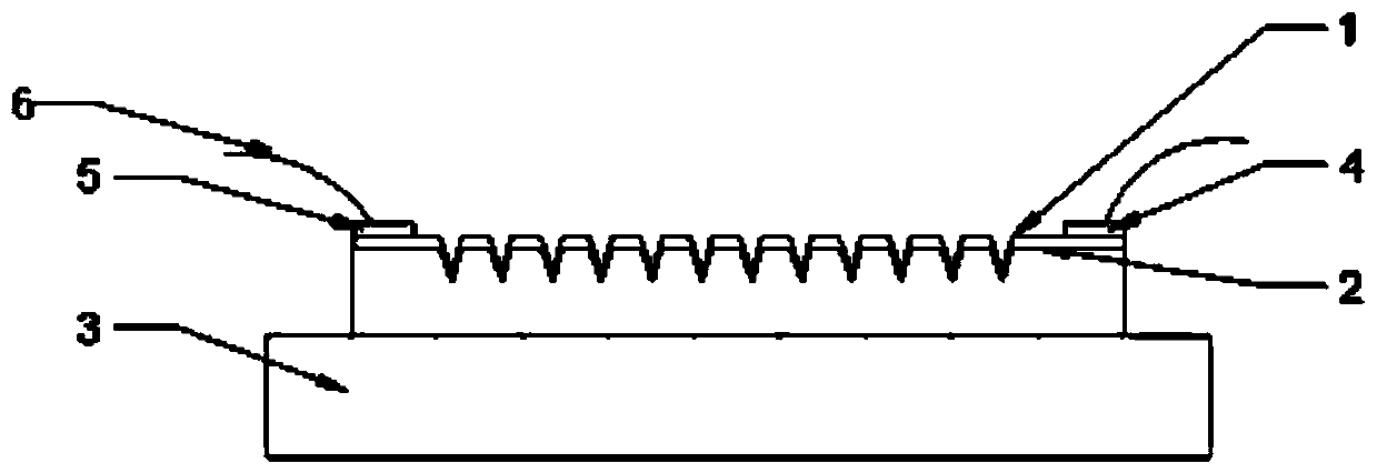 Resistive flexible strain sensor based on drying-mediated self-assembly, and preparation method of resistive flexible strain sensor