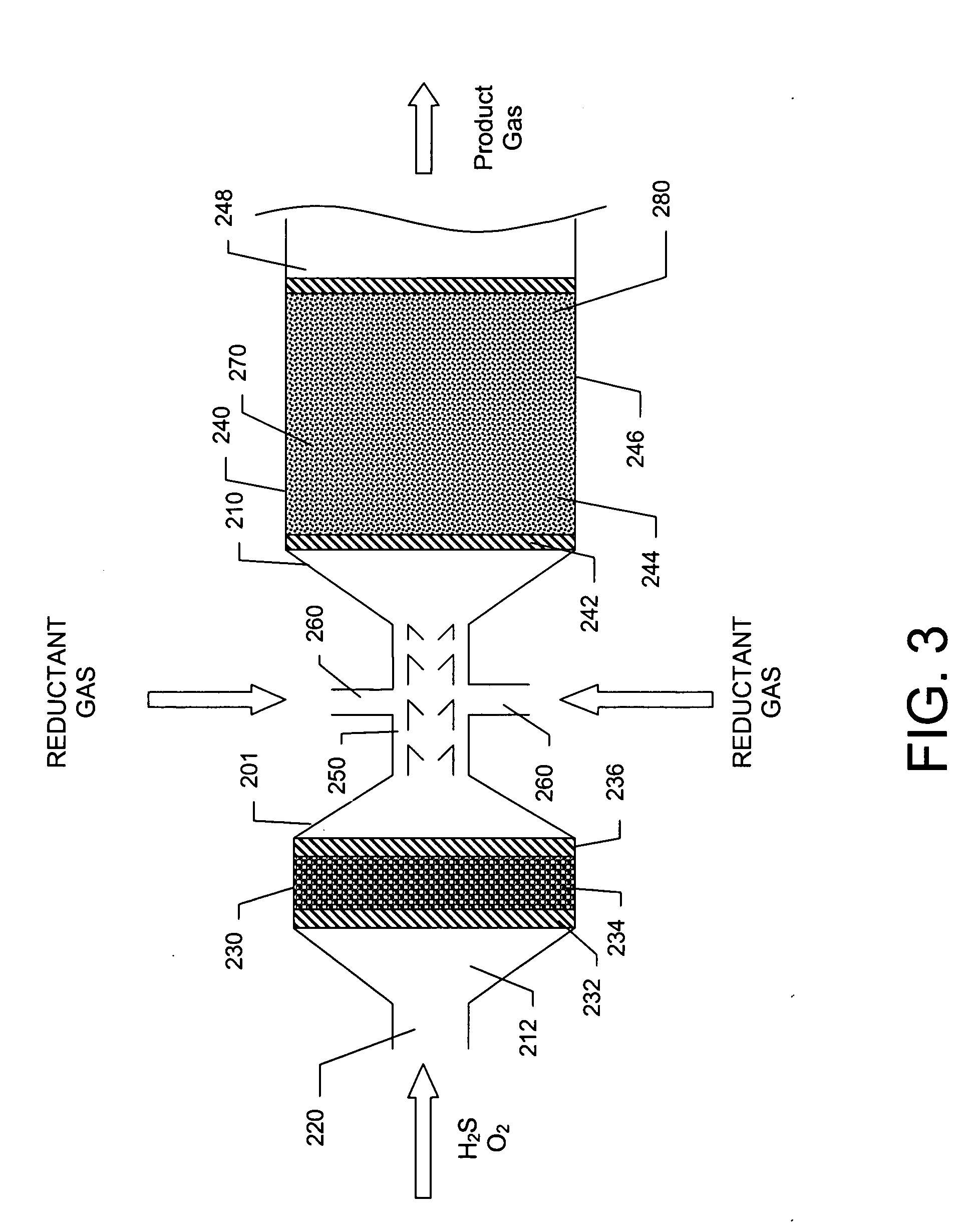 Two-stage catalytic process for recovering sulfur from an H2S-containing gas stream