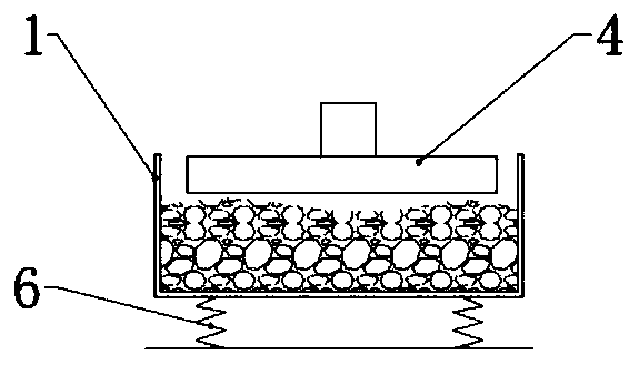 Vibrating impact-type sand making machine and method