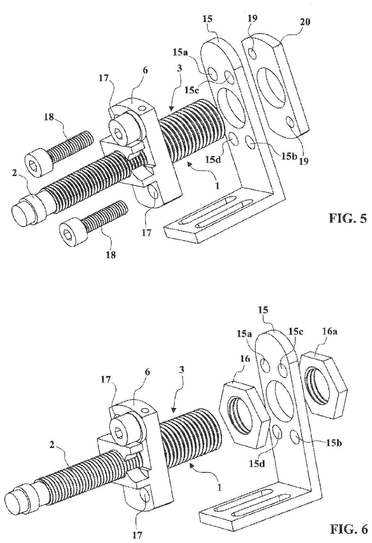 Fastening device for holding a sensor, comprising a cam