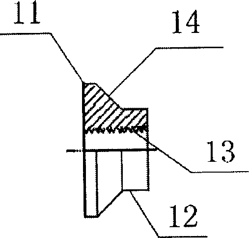 Steel bar anchoring device and construction method thereof