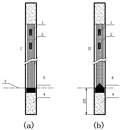 Method for blasting and excavating dam foundation and rock foundation