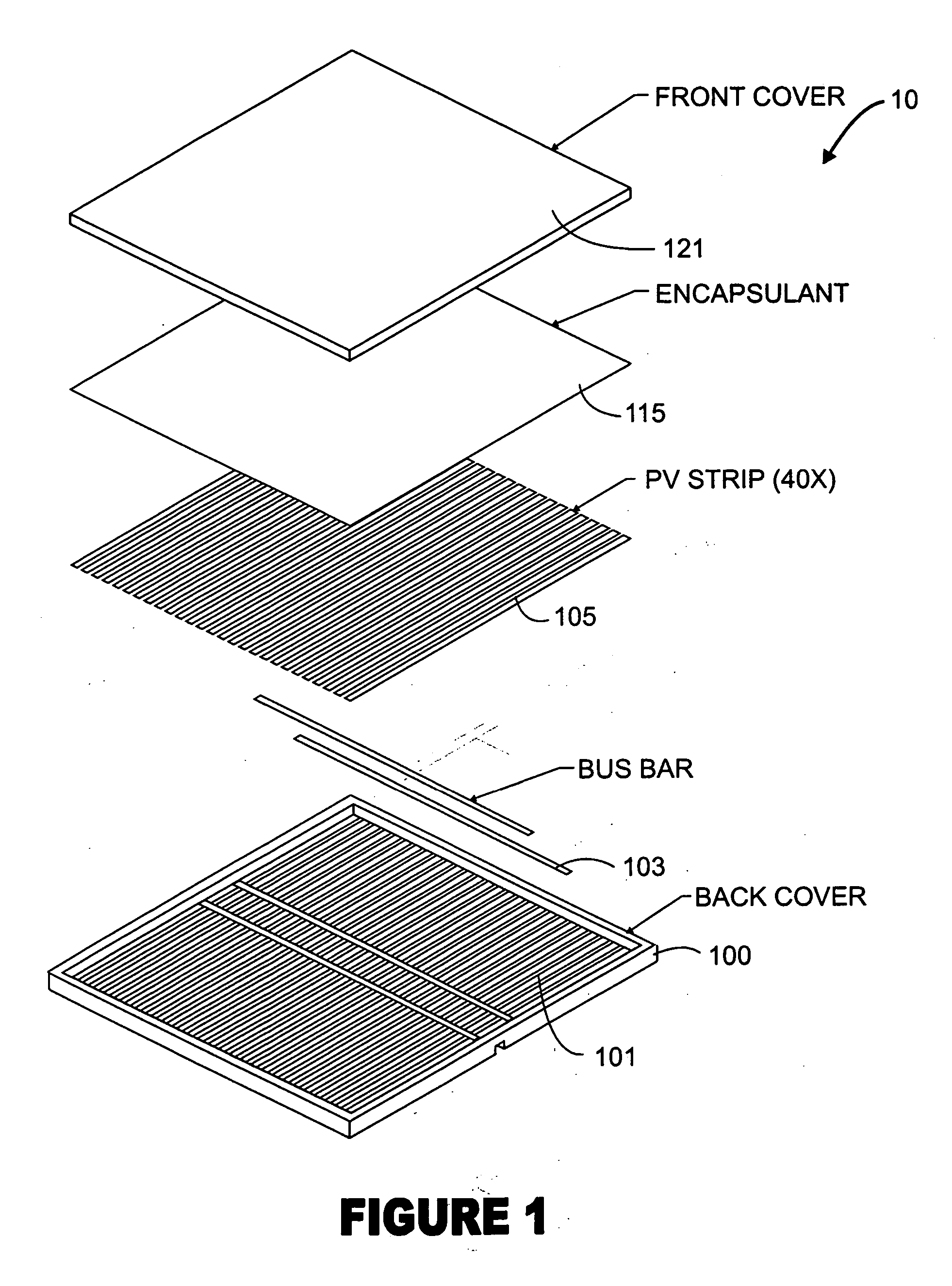 Method and system for assembling a solar cell using a plurality of photovoltaic regions