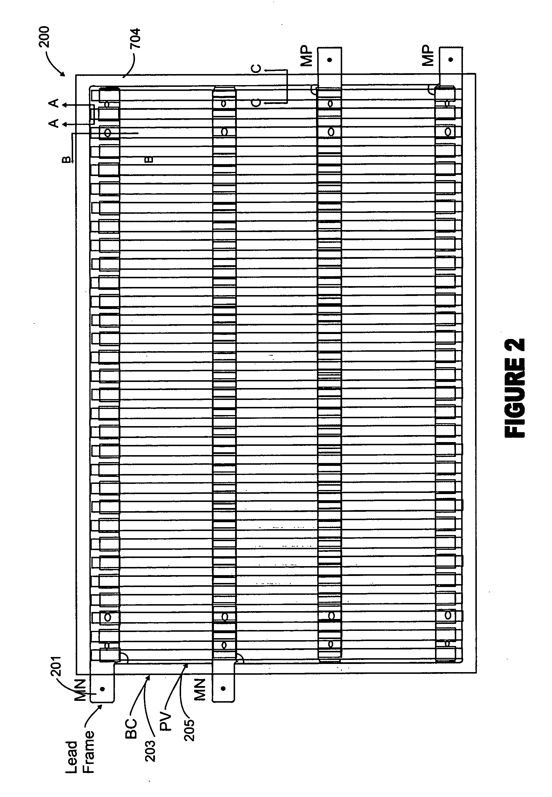 Method and system for assembling a solar cell using a plurality of photovoltaic regions