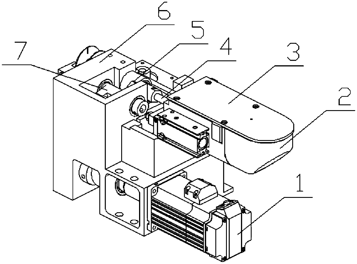 Independently driven swinging shuttle mechanism