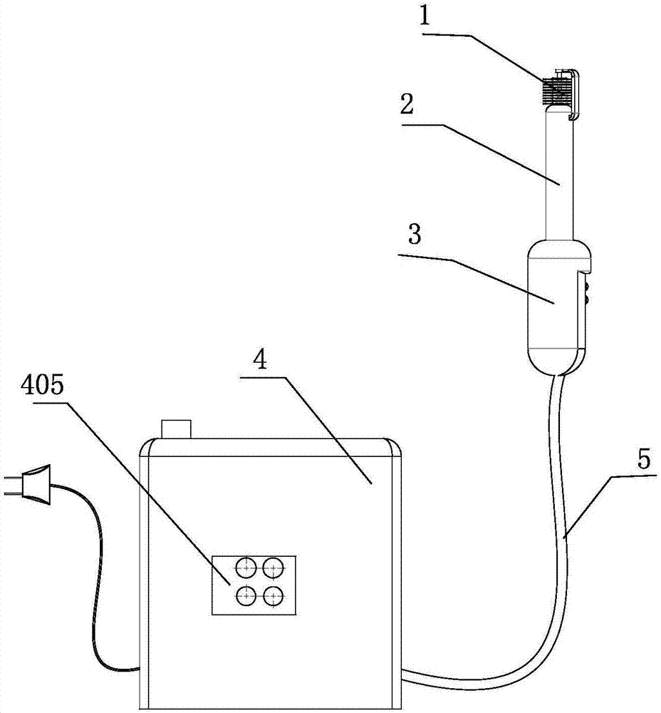 Electric toothbrush with washing function