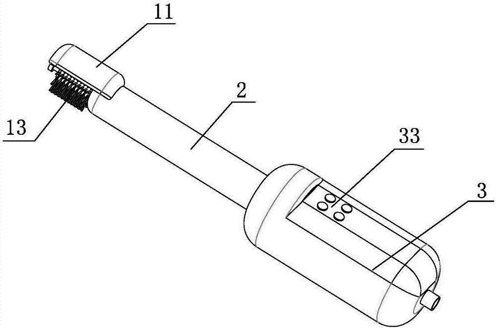 Electric toothbrush with washing function