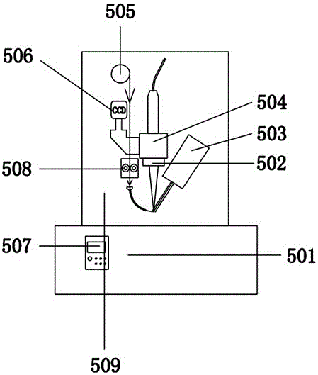 Laser tin soldering machine