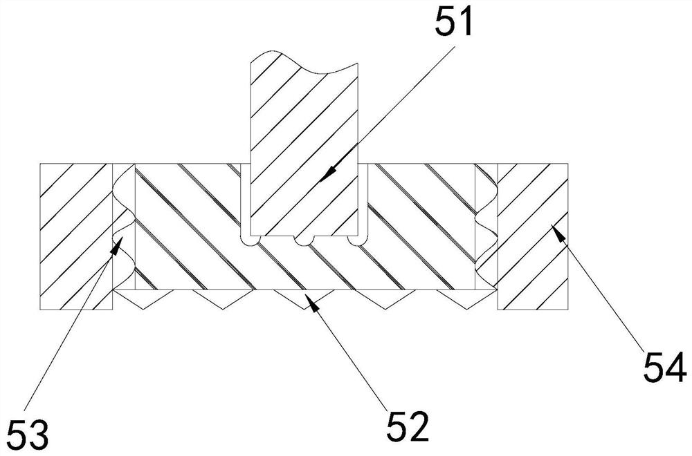 Hardware fastening equipment for high-precision hardware machining