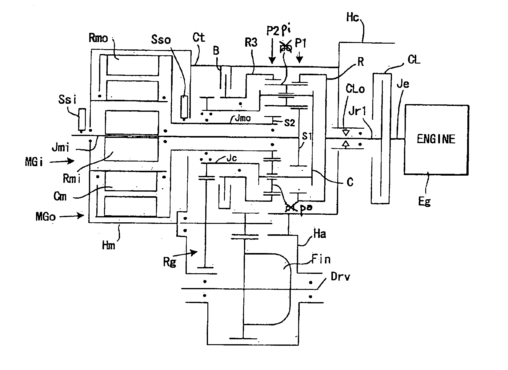 Drivetrain for a vehicle