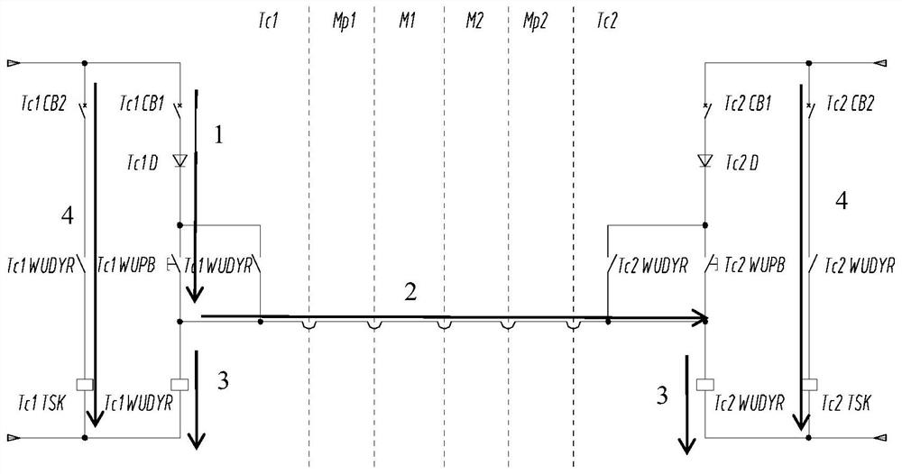 A wake-up logic control circuit