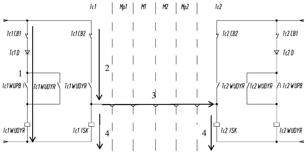 A wake-up logic control circuit