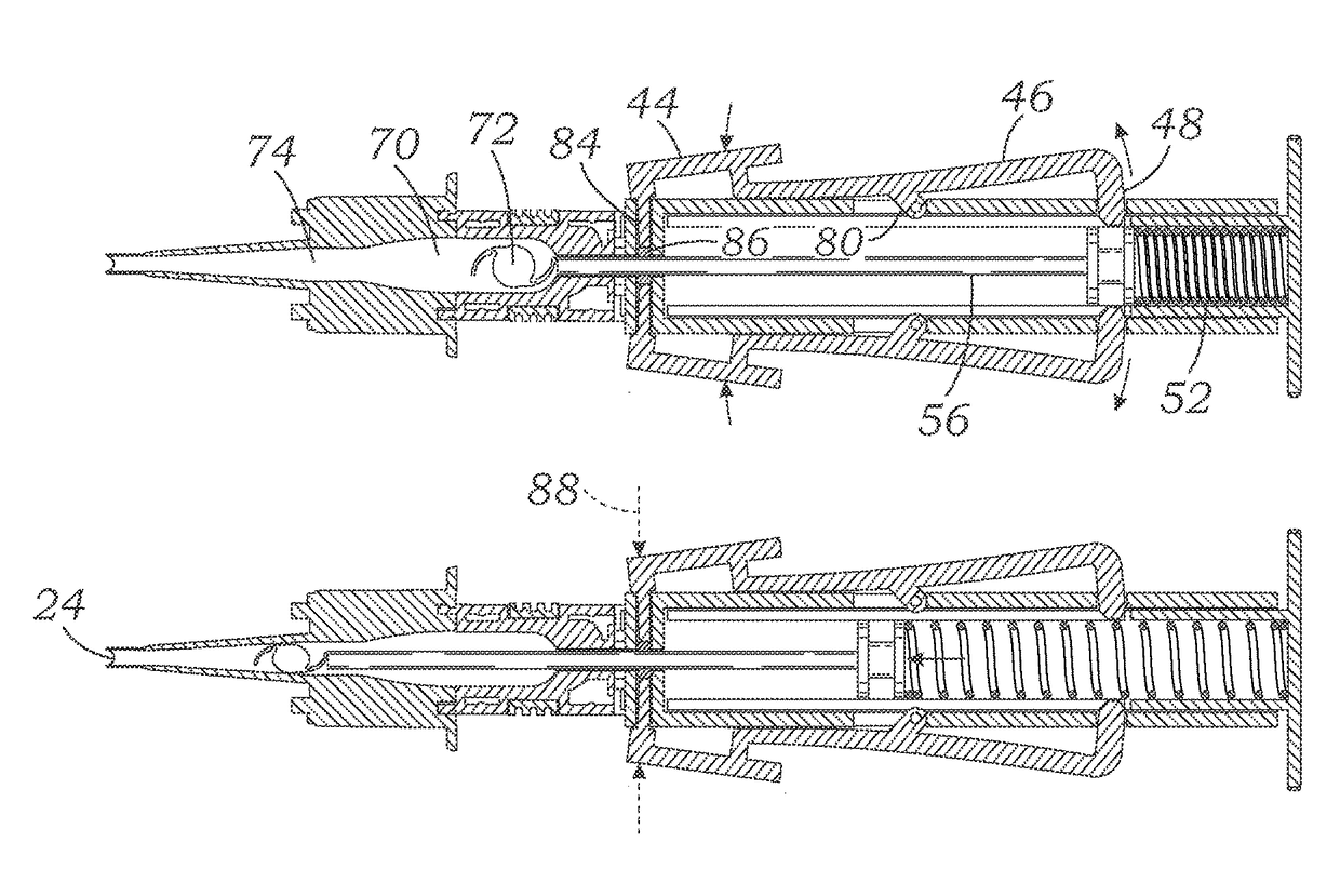 Automated preloaded intraocular lens injector