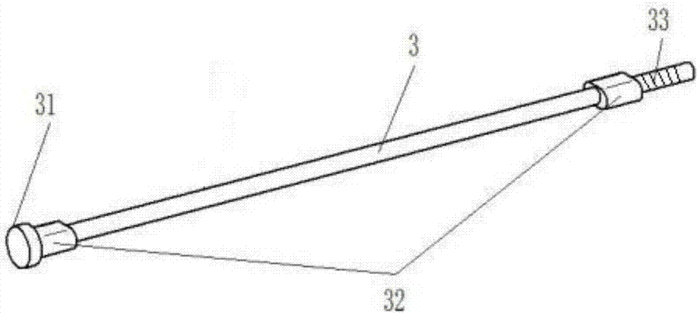 Compressor de-spring test device and test method thereof