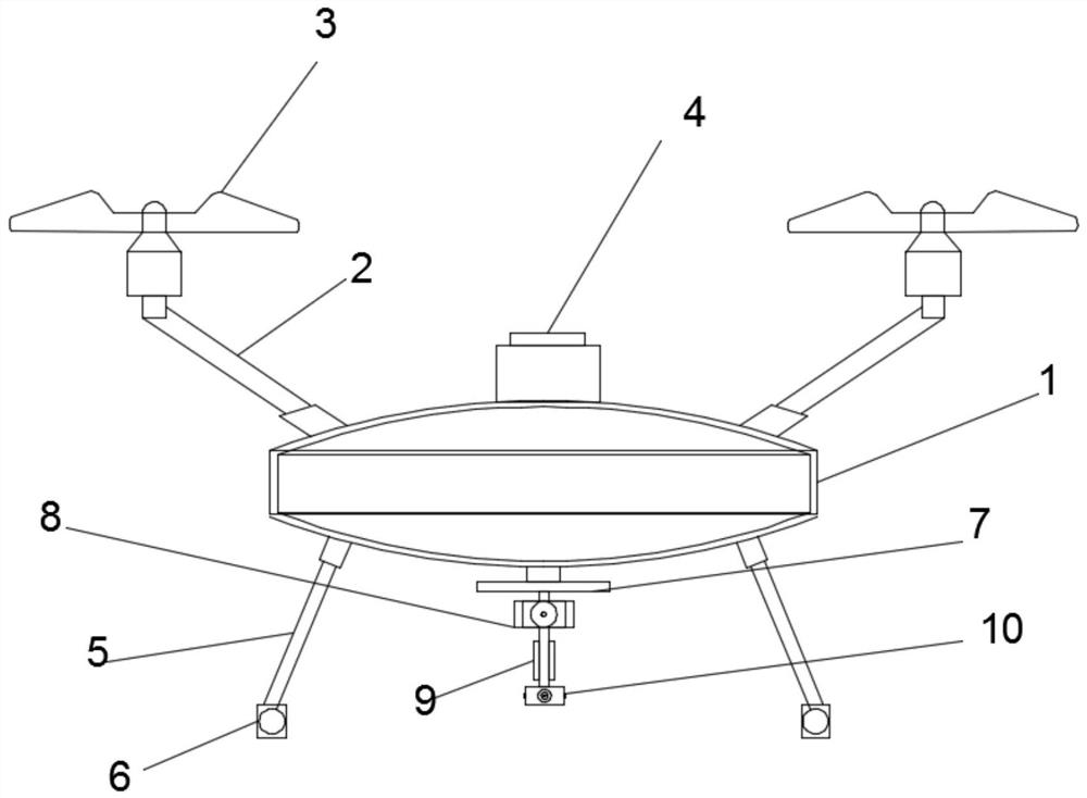 Multi-rotor unmanned aerial vehicle with full-automatic refined tower patrol function