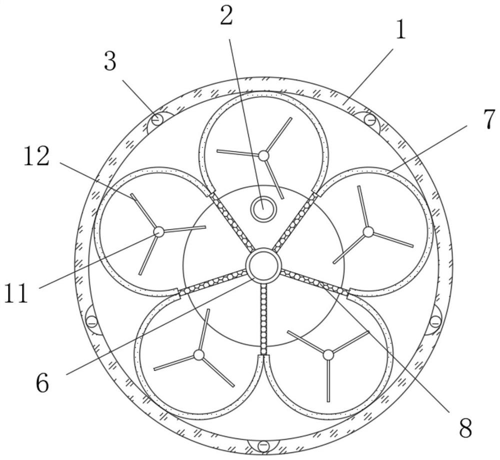 Oxidation device for sewage treatment