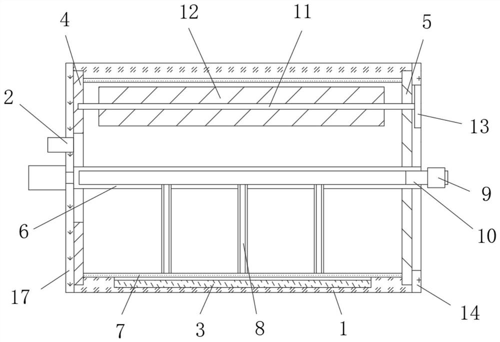 Oxidation device for sewage treatment