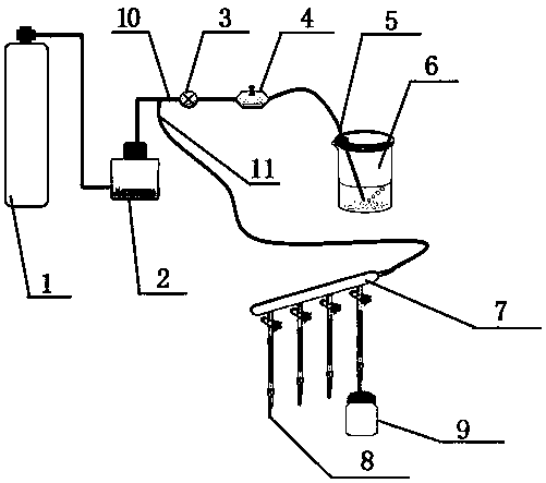 Deoxidizing device and deoxidizing method for polymer solution