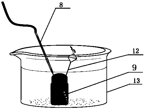 Deoxidizing device and deoxidizing method for polymer solution