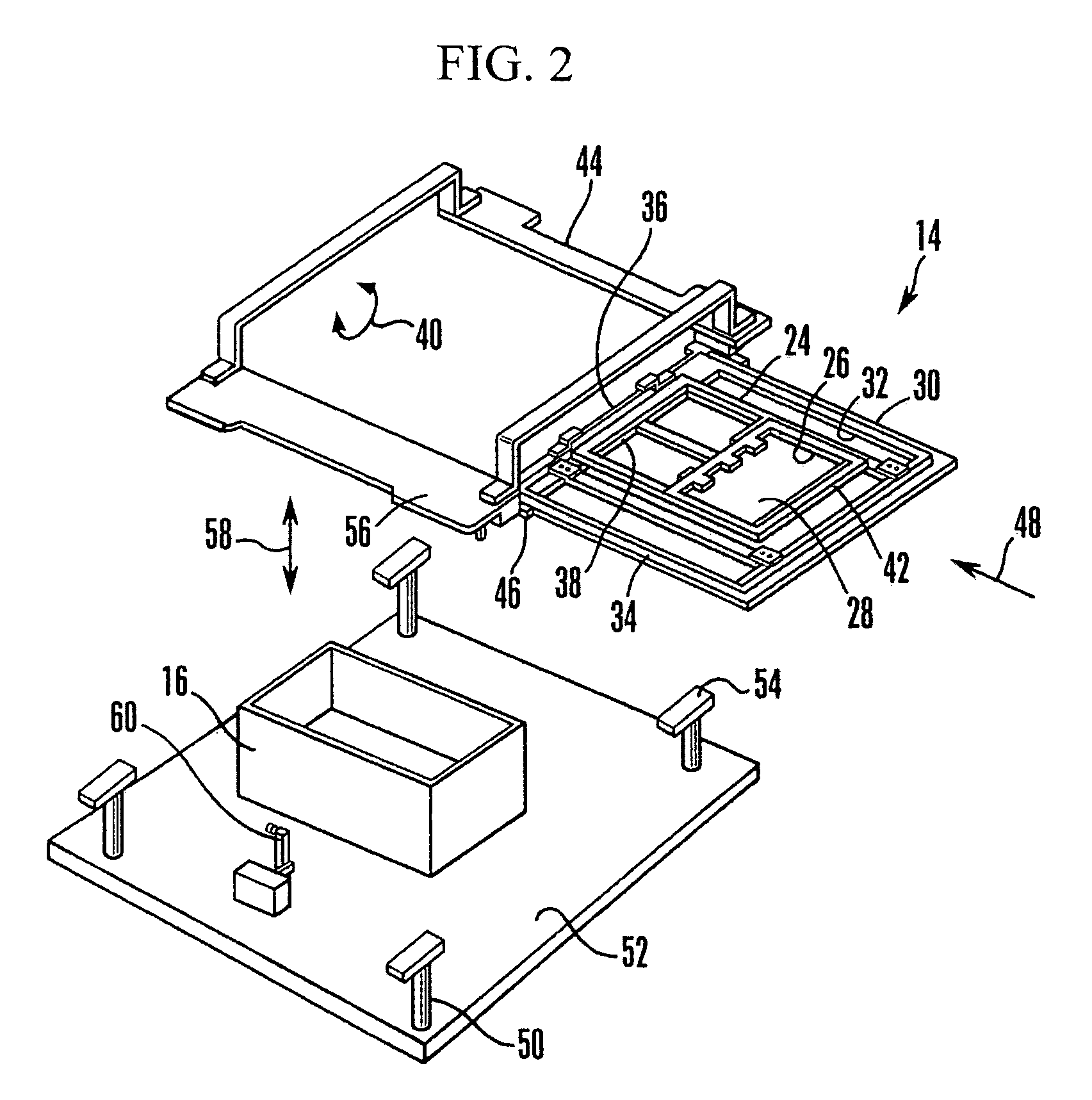 Selective soldering bath