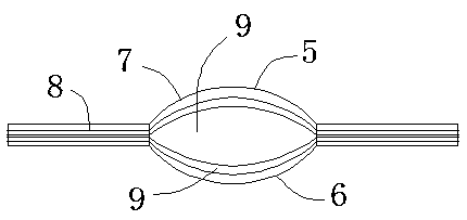 Louver leaf coating and preparation method thereof