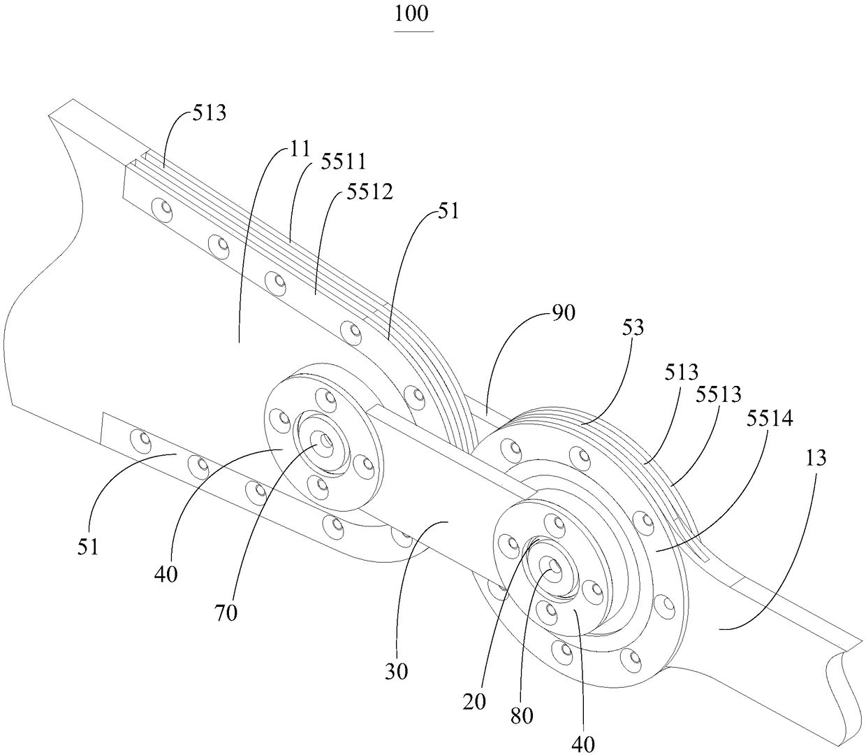 Bionic joint and robot