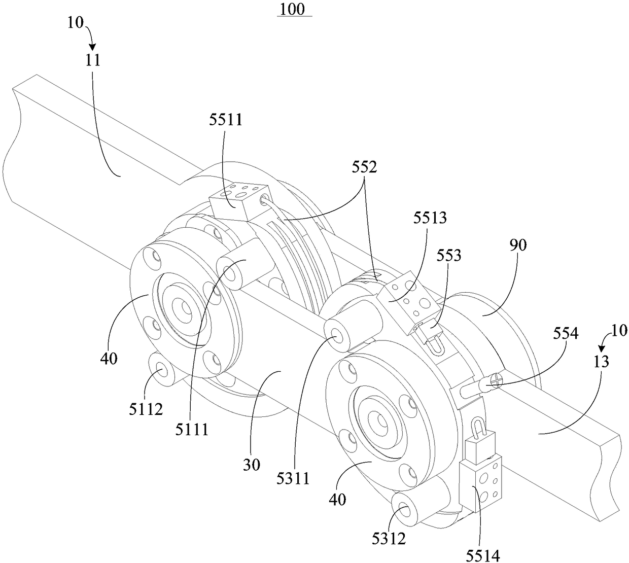 Bionic joint and robot