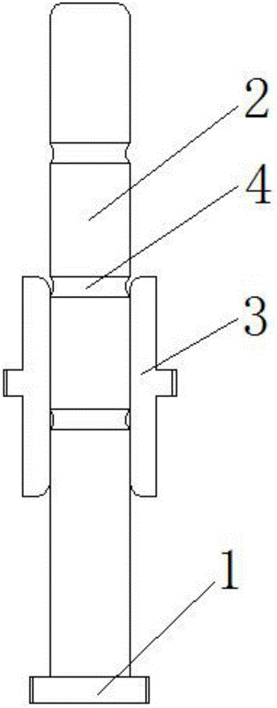 Self-lubricating centre plate guide mechanism for mold bases