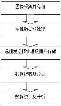 Big data acquisition and processing system and method based on viewing amount of advertisements on display screen