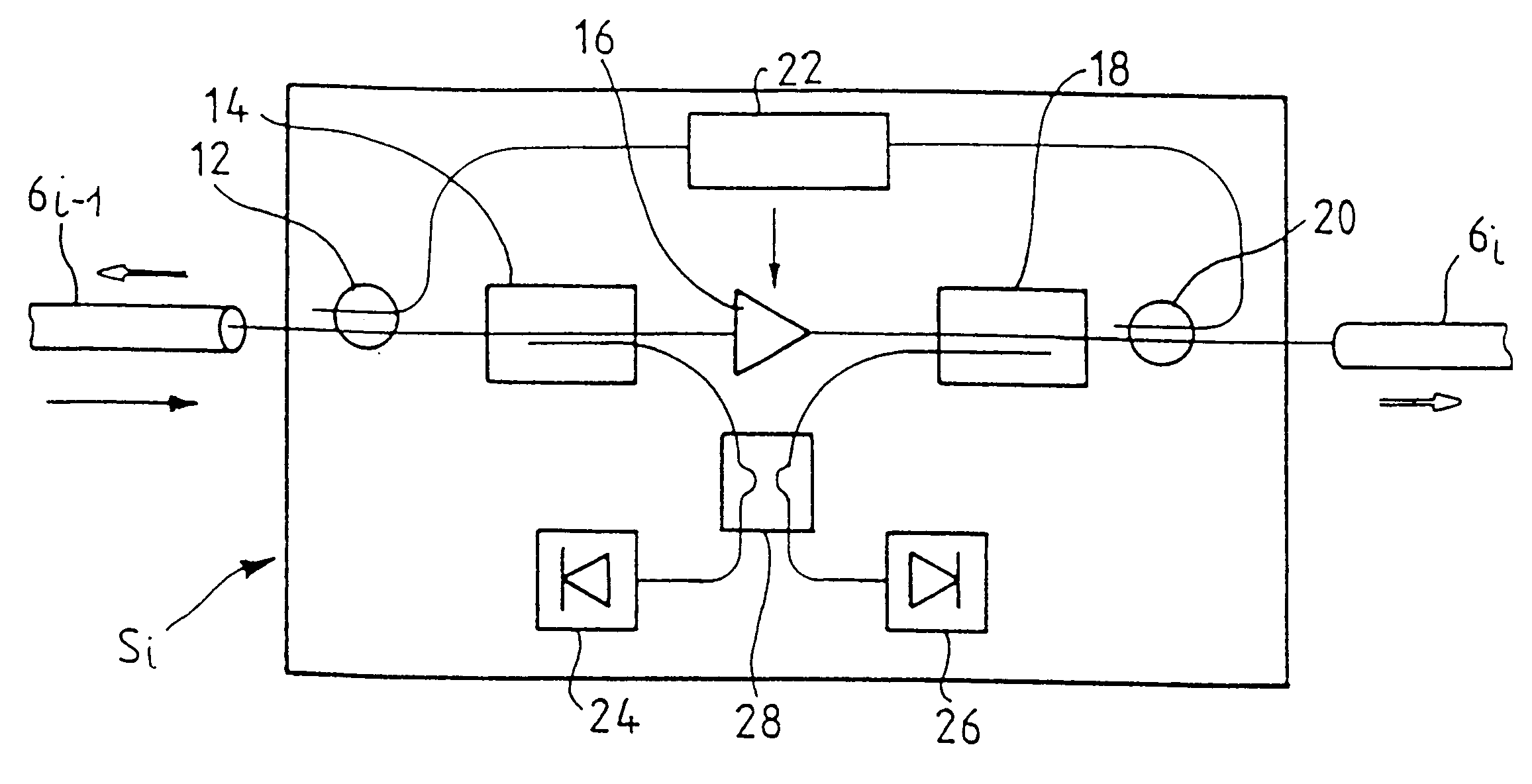 Quasi-distributed amplification in a fiber optic soliton signal transmission system