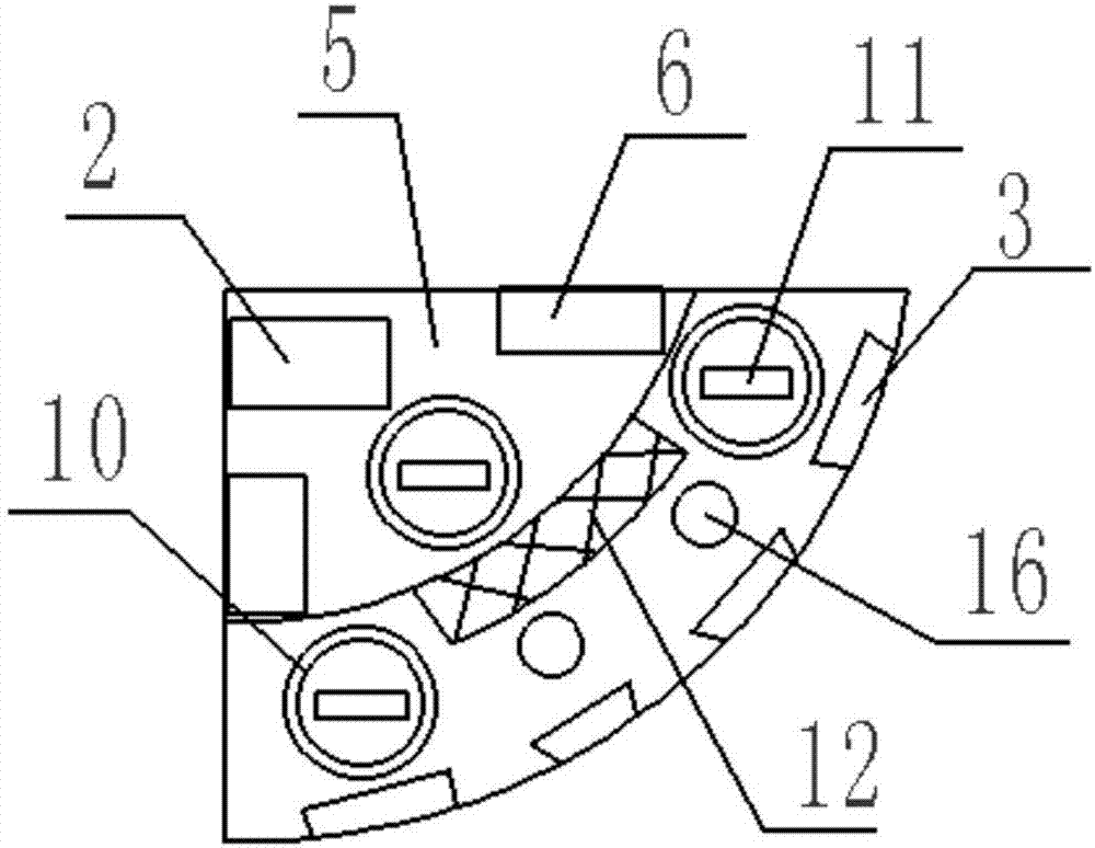 Novel dust collector with music playing function