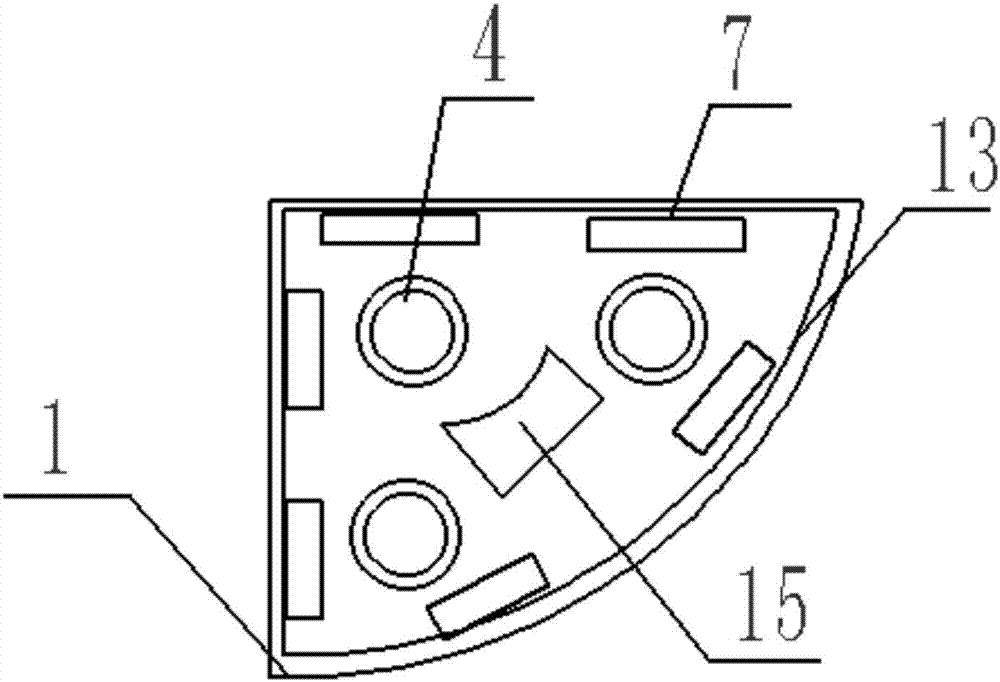 Novel dust collector with music playing function