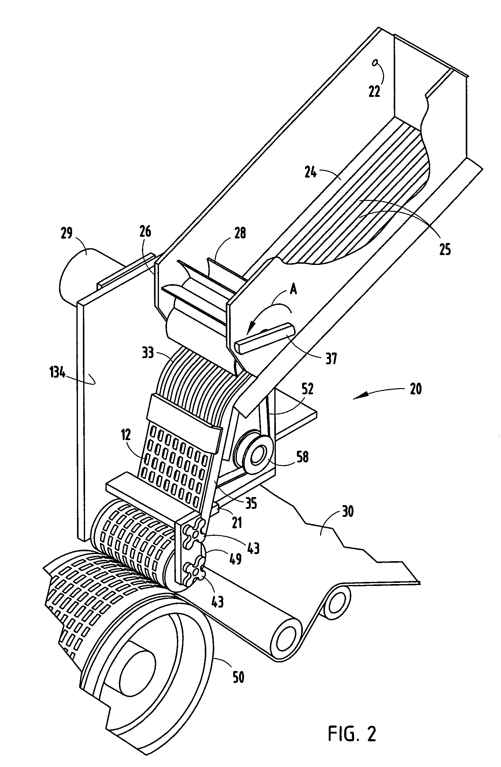 Tablet encapsulating machine