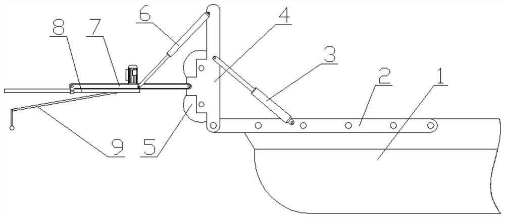 A fishing and pruning device for garden ponds in scenic spots