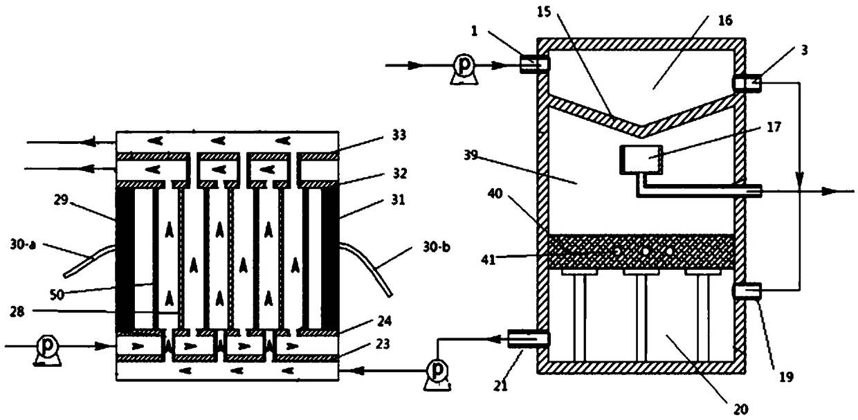 Integrated system based on solar seawater desalination and salinity gradient energy power generation