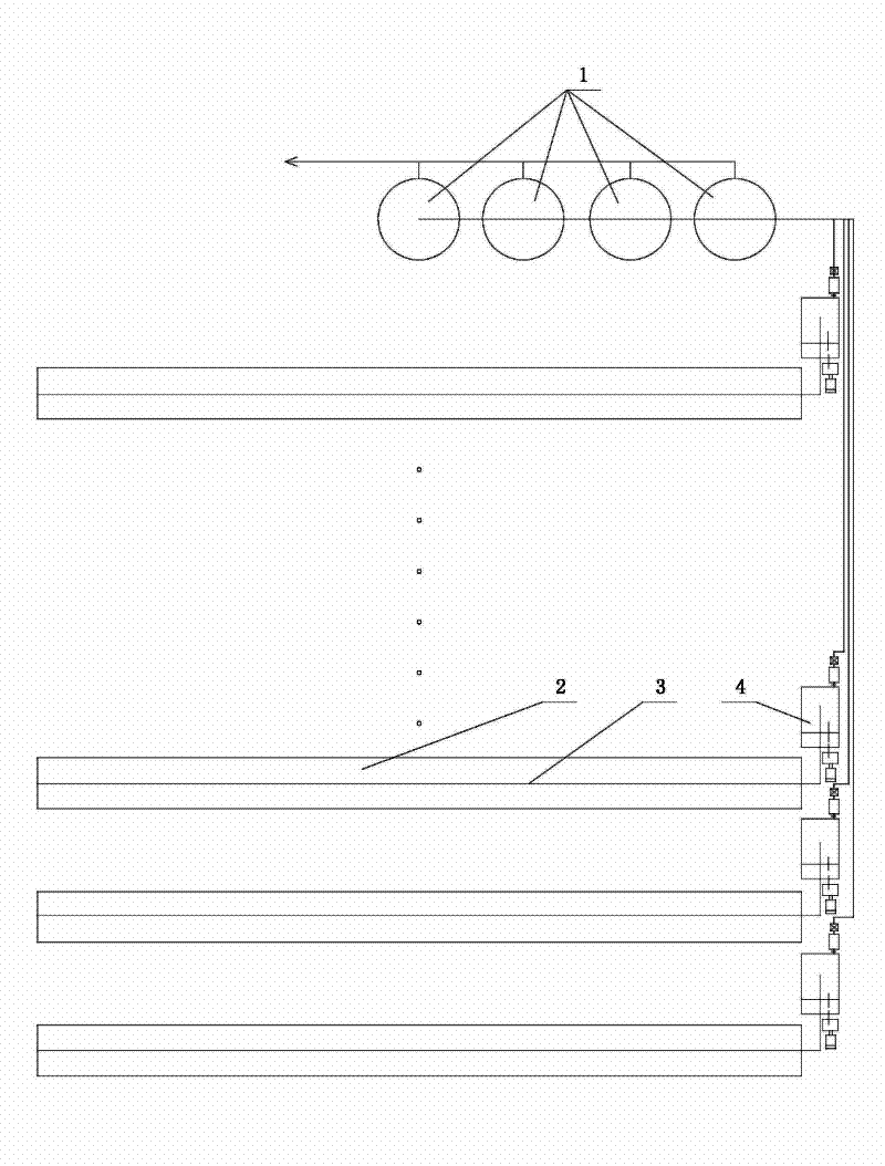 Acid recovery system for lead-acid battery plate formation workshop