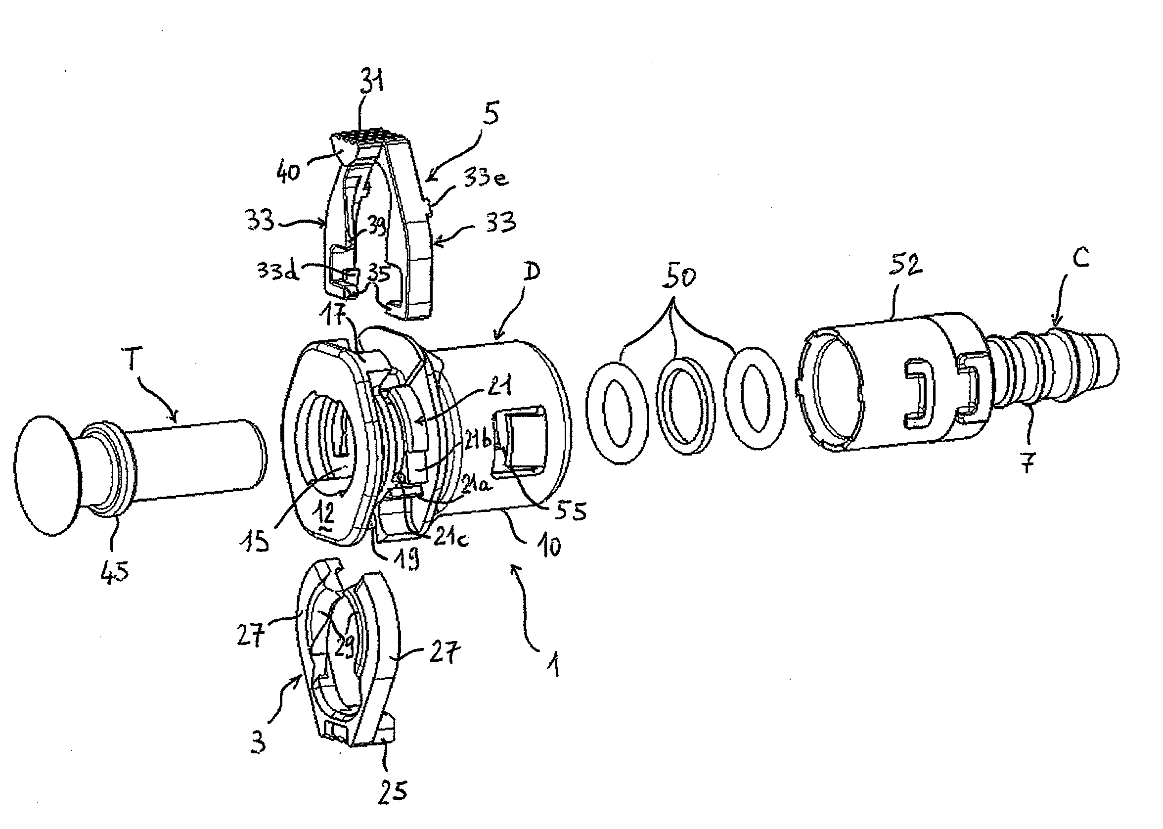 Snap-on coupling for connecting a fluid pipe to a rigid end fitting with a connection indicator and method of inspecting this connection