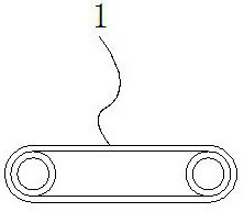 Multi-angle smoothness detection device for clothing metal pendant detection